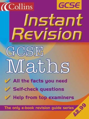 cover image of Instant Revision: GCSE Mathematics